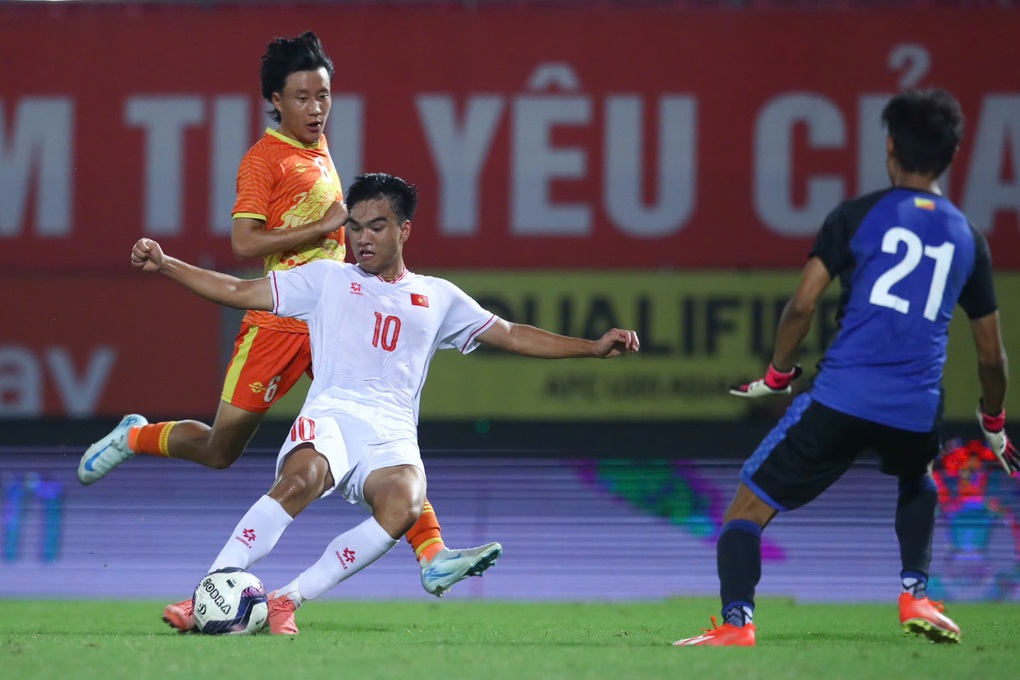 U20 Việt Nam thắng đậm 5-0 ở vòng loại giải châu Á - Ảnh 1