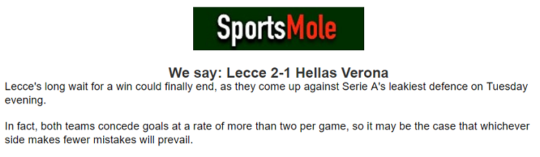 Chuyên gia dự đoán Lecce vs Hellas Verona, 00h30 ngày 30/10 - Ảnh 1