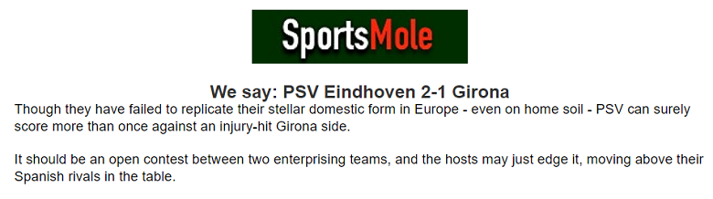 Chuyên gia dự đoán PSV Eindhoven vs Girona, 00h45 ngày 6/11 - Ảnh 1