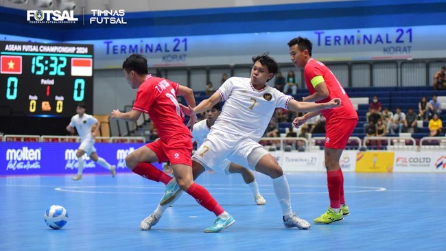 Thất bại trước Indonesia, futsal Việt Nam lỡ cơ hội giành chức vô địch lịch sử - Ảnh 1