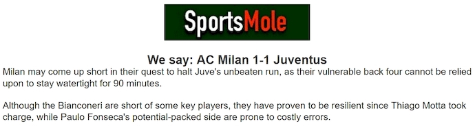 Chuyên gia Tony Ansell dự đoán AC Milan vs Juventus, 0h00 ngày 24/11 - Ảnh 1