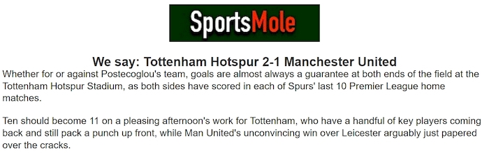 Chuyên gia Tony Ansell dự đoán Tottenham vs MU, 23h30 ngày 16/2 - Ảnh 1