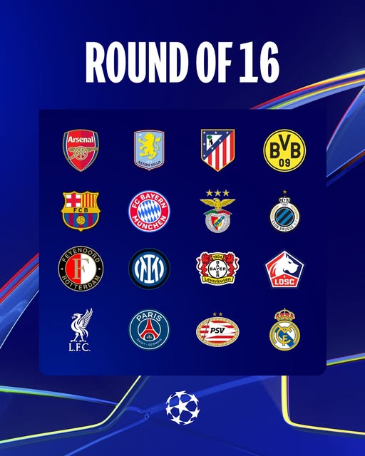 Xác định 16 đội bóng lọt vào vòng 1/8 Champions League - Ảnh 1