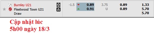 Nhận định, soi kèo U21 Burnley vs U21 Fleetwood, 2h00 ngày 19/3: Tiếp cận top 2 - Ảnh 5