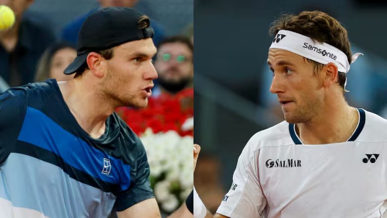 Casper Ruud lần đầu vào chung kết Madrid Open, tranh cúp với Jack Draper - Ảnh 1