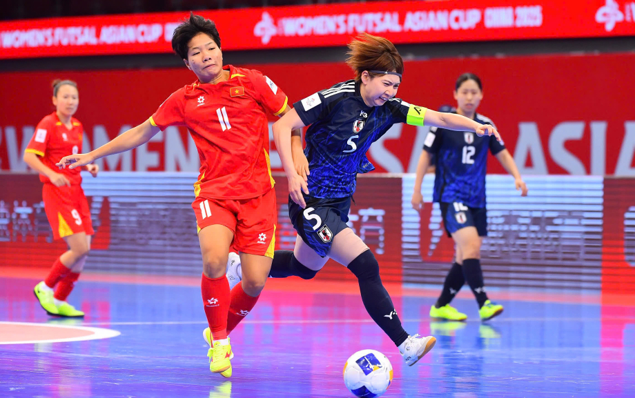 Thất bại trước Nhật Bản, futsal nữ Việt Nam dừng bước ở tứ kết - Ảnh 1
