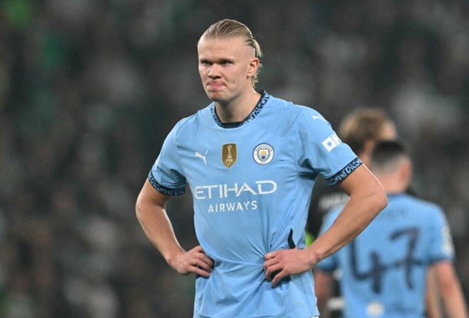 Haaland lập kỷ lục đáng buồn sau trận thua của Man City - Ảnh 1