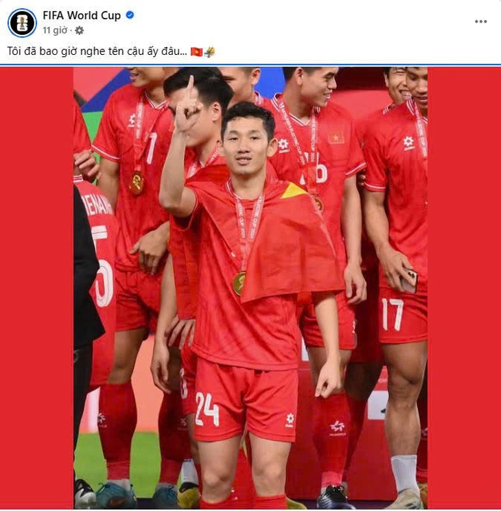 FIFA và truyền thông quốc tế khen ngợi Hai Long - Ảnh 1