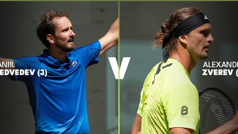 Link trực tiếp tennis Zverev vs Medvedev, Bán kết Halle Open - 20h00 ngày 21h00 - Ảnh 1