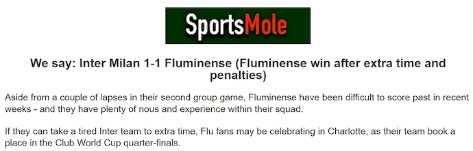 Chuyên gia Tony Ansell dự đoán Inter Milan vs Fluminense, 2h00 ngày 1/7 - Ảnh 1