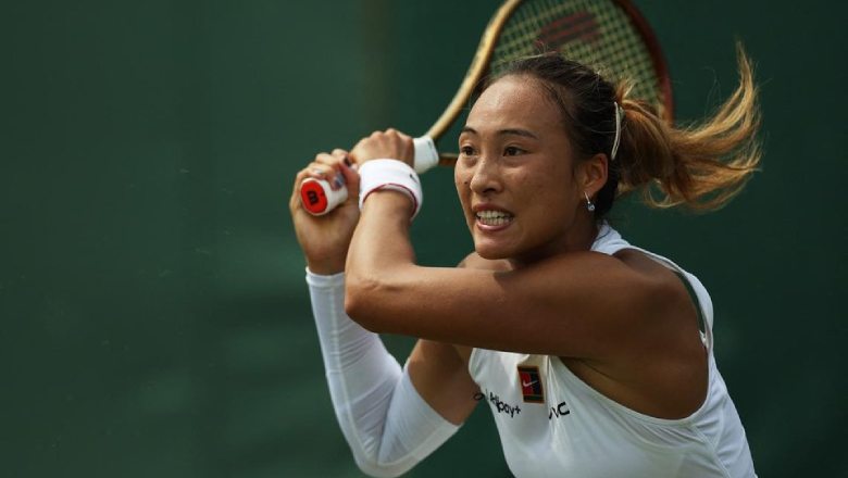 Tay vợt Trung Quốc Zheng Qinwen thua sốc đối thủ hạng 81 WTA ở vòng 1 Wimbledon - Ảnh 1