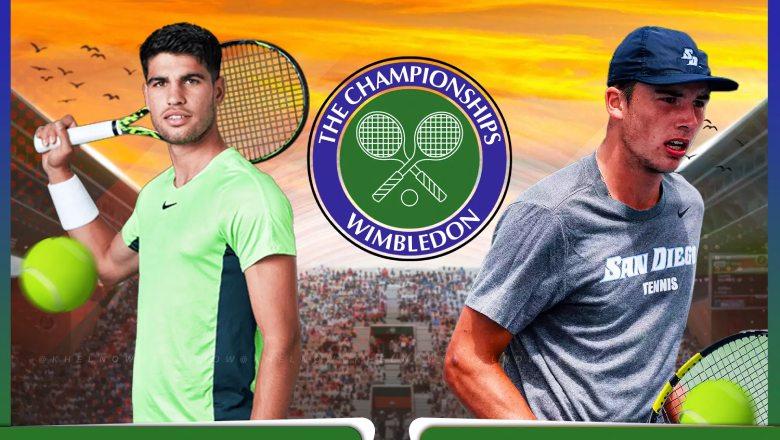 Link trực tiếp tennis Alcaraz vs Tarvet, Vòng 2 Wimbledon - 21h00 ngày 2/7 - Ảnh 1