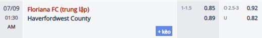Nhận định, soi kèo Floriana vs Haverfordwest County, 0h30 ngày 9/7: Khách cầu hòa - Ảnh 1