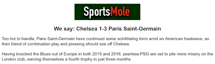 Chuyên gia Tony Ansell dự đoán Chelsea vs PSG, 2h00 ngày 14/7 - Ảnh 1