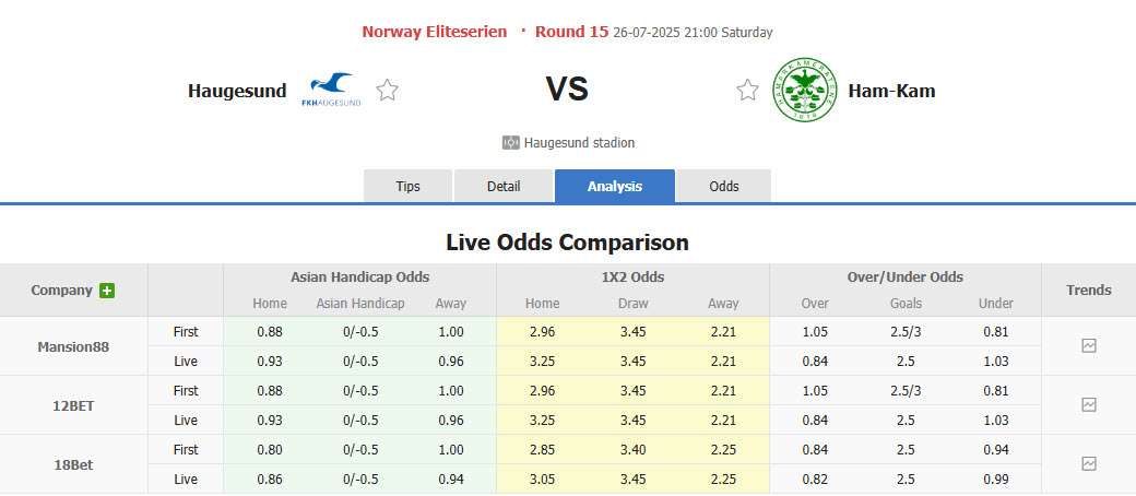 Nhận định, soi kèo Haugesund vs Hamarkameratene, 21h00 ngày 26/7: Dễ dàng tung cờ trắng - Ảnh 1