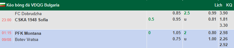 Nhận định, soi kèo Dobrudzha vs CSKA 1948 Sofia, 23h00 ngày 8/8: Khách tự tin - Ảnh 1