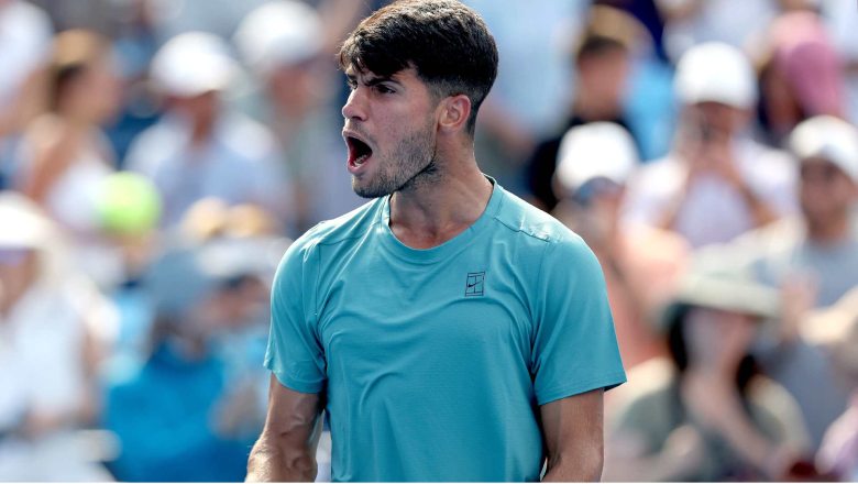 Alcaraz thắng nhọc Rublev, vào bán kết Cincinnati Masters - Ảnh 1