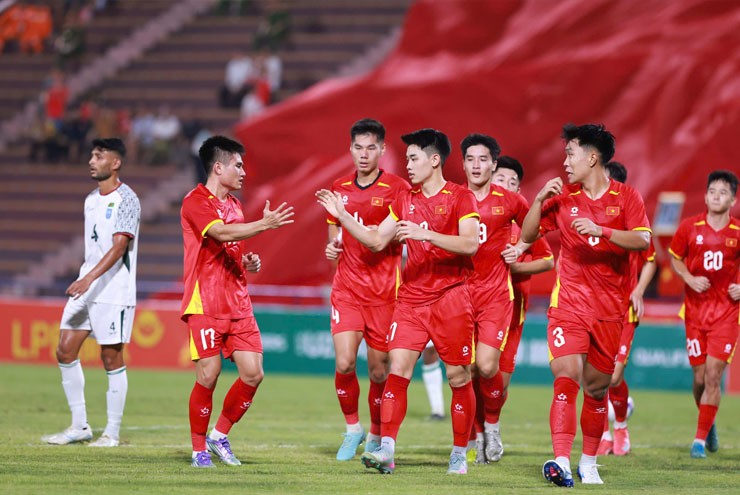 U23 Việt Nam thắng dễ trong trận mở màn giải U23 châu Á - Ảnh 1