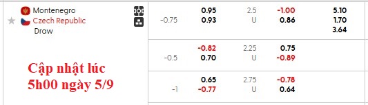 Nhận định, soi kèo Montenegro vs CH Séc, 1h45 ngày 6/9: Cái dớp với chủ nhà - Ảnh 5