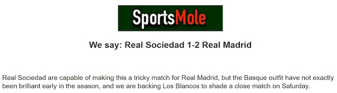 Chuyên gia Tony Ansell dự đoán Real Sociedad vs Real Madrid, 21h15 ngày 13/9 - Ảnh 1