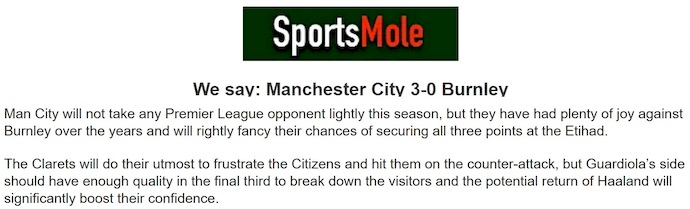Chuyên gia Tony Ansell dự đoán Man City vs Burnley, 21h00 ngày 27/9 - Ảnh 1