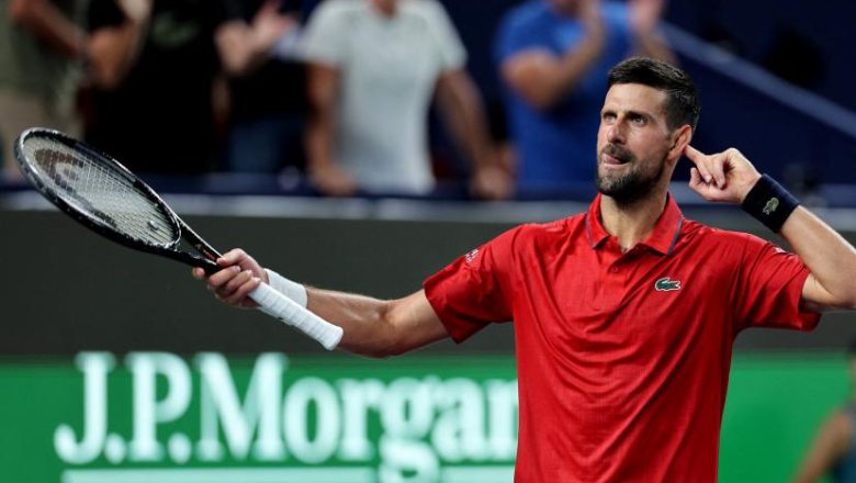 Djokovic ngược dòng ngoạn mục trước Hanfmann, vào vòng 4 Shanghai Masters - Ảnh 1