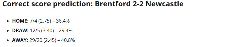 Siêu máy tính dự đoán Brentford vs Newcastle, 21h00 ngày 9/11 - Ảnh 1