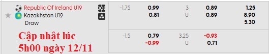 Nhận định, soi kèo U19 Ailen vs U19 Kazakhstan, 1h00 ngày 13/11: Chênh lệch - Ảnh 5