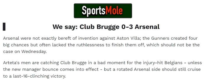 Chuyên gia Tony Ansell dự đoán Club Brugge vs Arsenal, 3h00 ngày 11/12 - Ảnh 1