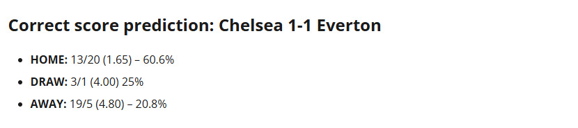 Siêu máy tính dự đoán Chelsea vs Everton, 22h00 ngày 13/12 - Ảnh 1