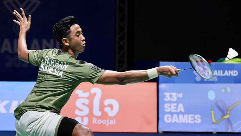 Indonesia hoàn tất chỉ tiêu 2 HCV cầu lông SEA Games 33 - Ảnh 1