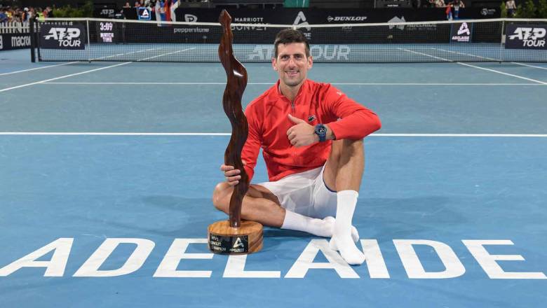 Djokovic khởi động mùa 2026 tại Adelaide International, chạy đà cho Úc Mở rộng - Ảnh 1