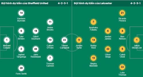 Nhận định, soi kèo Sheffield United vs Leicester - Ảnh 5