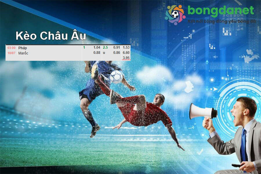 k&egrave;o ch&acirc;u &acirc;u tại keonhacai bongdanet