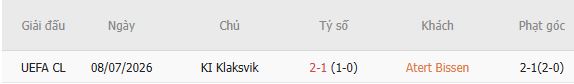 Soi kèo góc Atert Bissen vs Klaksvik, 01h15 ngày 16/07 - Ảnh 3
