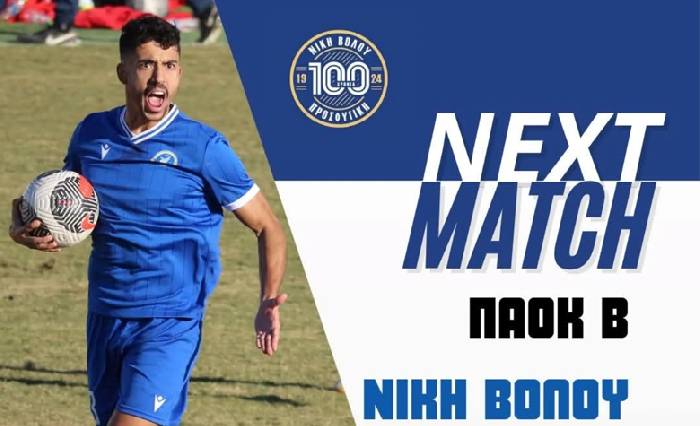 Nhận định, soi kèo PAOK B vs Niki Volos, 19h00 ngày 2/12: Cửa dưới ‘tạch’