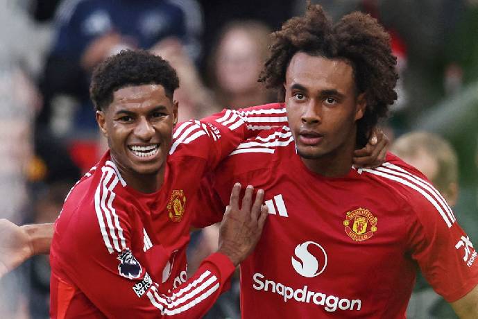 Rashford, Zirkzee cùng lập cú đúp, MU thắng đậm Everton