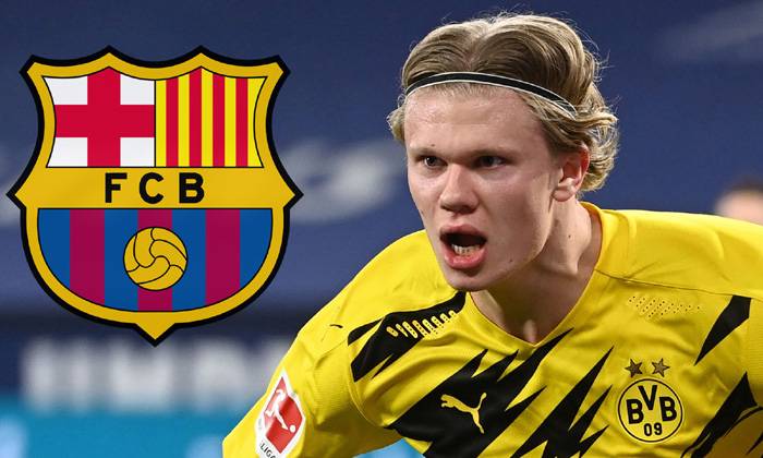 Dortmund lên tiếng về việc đại diện của Erling Haaland đàm phán với Barcelona