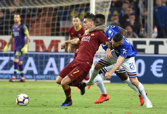 Phân tích kèo hiệp 1 Sampdoria vs Roma, 23h ngày 3/4