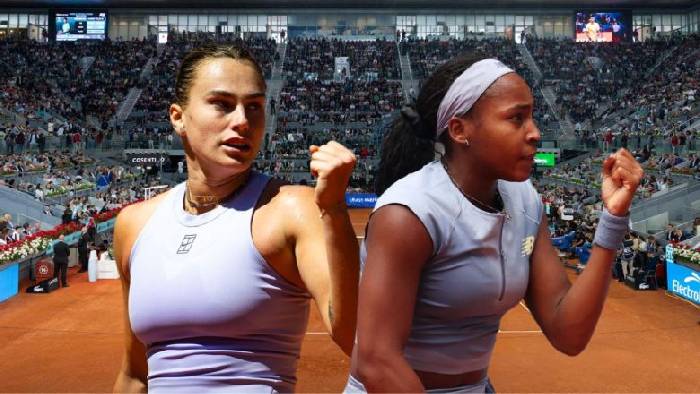 Nhận định tennis Gauff vs Sabalenka, Chung kết Madrid Open - 23h30 ngày 3/5 Nhận định tennis Gauff vs Sabalenka, Chung kết Madrid Open - 23h30 ngày 3/5