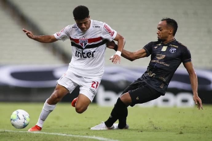 Soi kèo tài xỉu Sao Paulo vs Ceara hôm nay, 5h15 ngày 4/8 