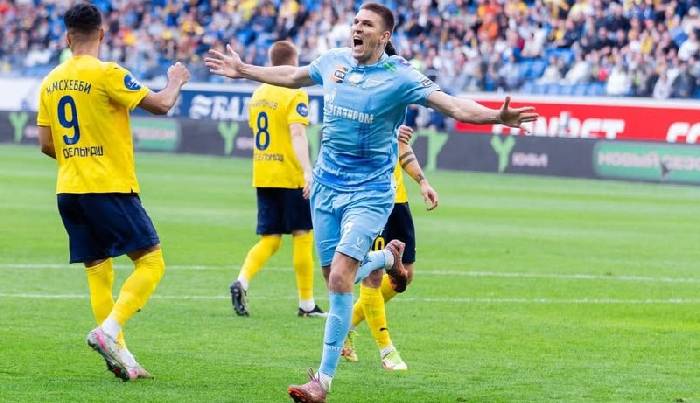Máy tính dự đoán tỷ số Orenburg vs Zenit, 20h00 ngày 02/08 - VĐQG Nga