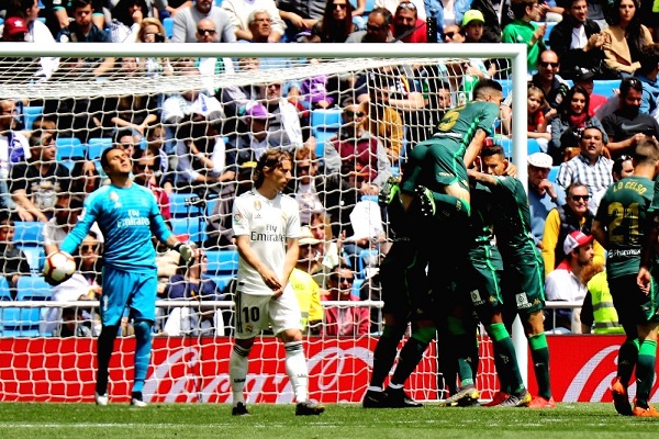 Real Madrid loại 8 cầu thủ ở trận gặp Real Betis