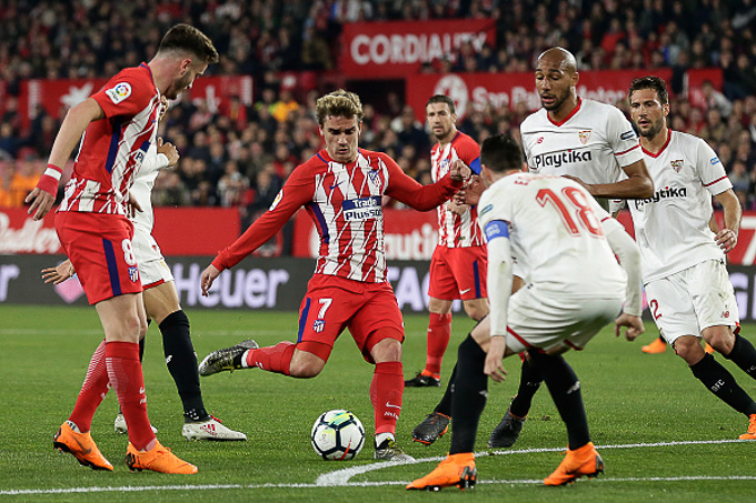 Nhận định bóng đá Sevilla vs Atlético Madrid, 0h30 ngày 3/11: Dễ 'sập bẫy' đội khách