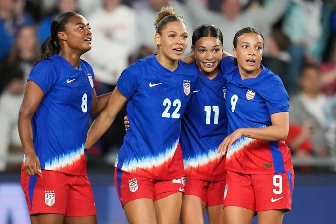 Nhận định, soi kèo Nữ Mỹ vs Nữ Jamaica, 07h07 ngày 4/6: Chênh lệch đẳng cấp Nhận định, soi kèo Nữ Mỹ vs Nữ Jamaica, 07h07 ngày 4/6: Chênh lệch đẳng cấp