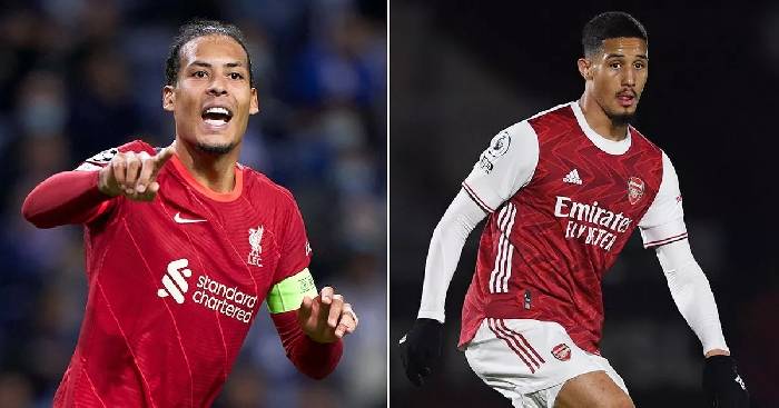 Saliba: 'Không phải Van Dijk, CB hay nhất EPL đang ở Manchester'