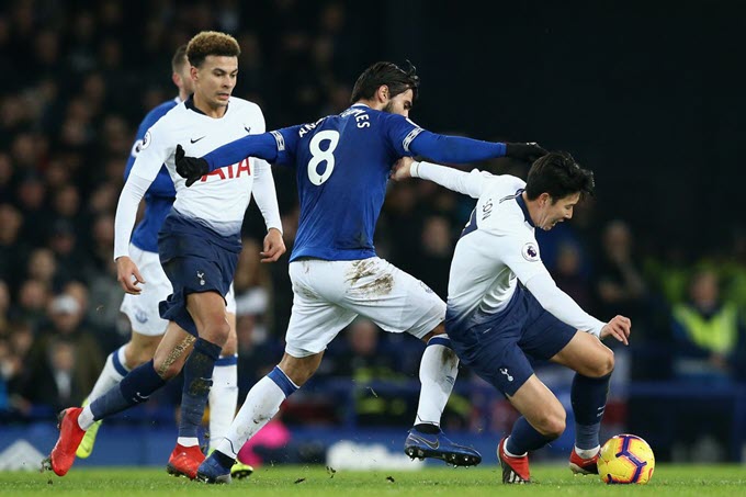 Kênh chiếu trực tiếp Everton vs Tottenham, 23h30 ngày 3/11