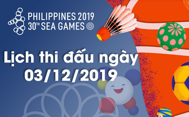 Lịch thi đấu Sea Games 30 của đoàn TTVN ngày 3/12: Chờ cơn mưa vàng từ Wushu