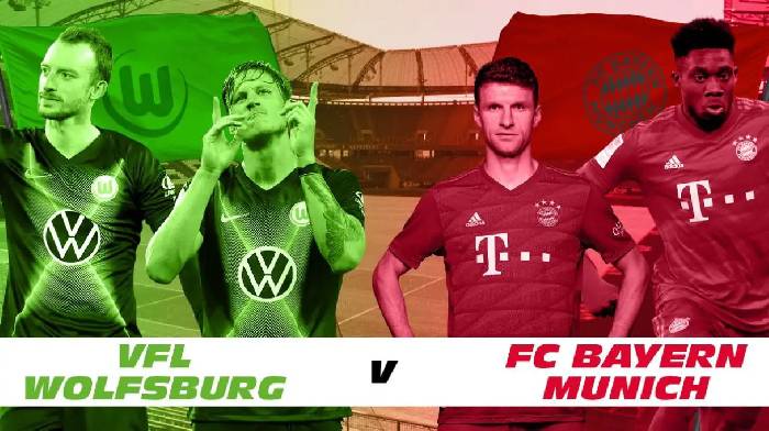Nhận định, soi kèo Wolfsburg vs Bayern Munich, 23h30 ngày 5/2