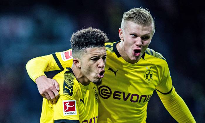 Dortmund cân nhắc chia tay Jadon Sancho và Erling Haaland